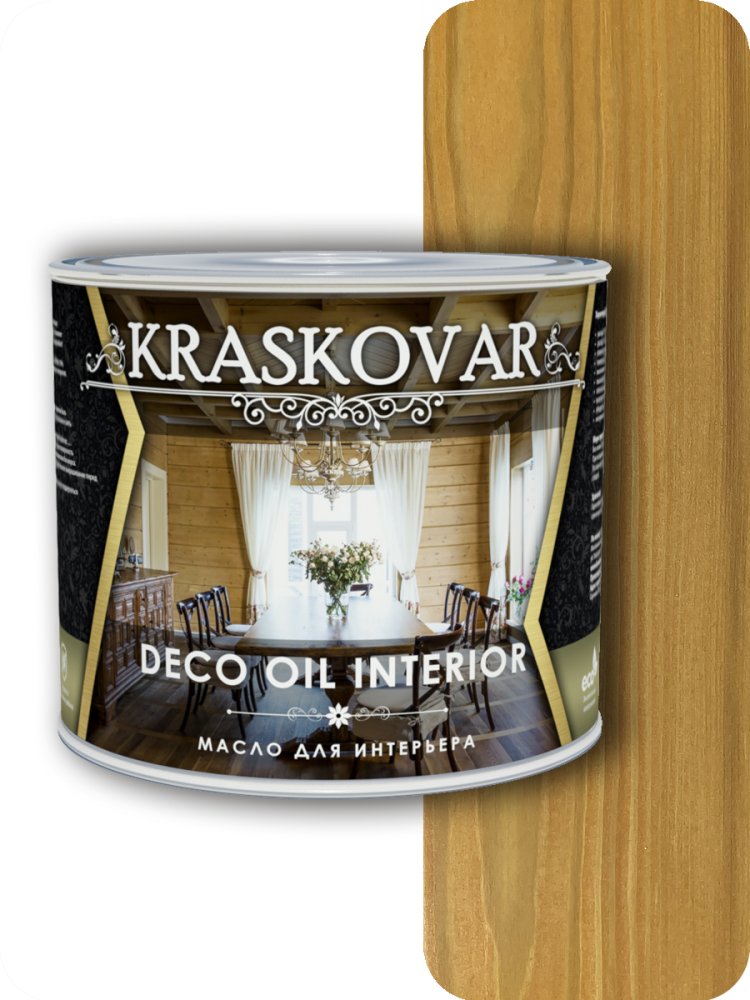 Масло для интерьера Kraskovar Deco Interior Бук 2,2л