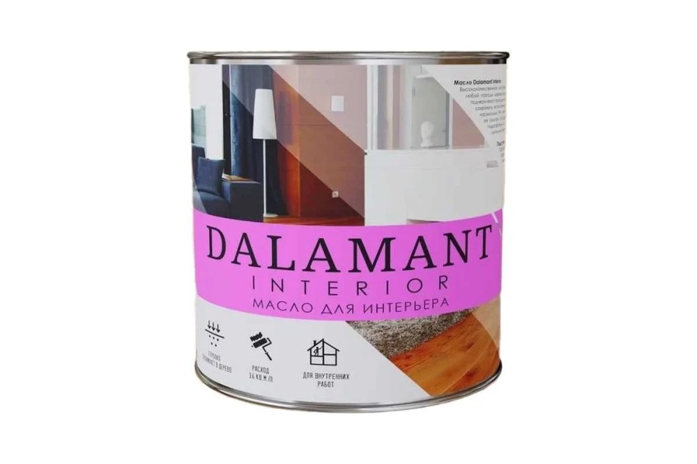 Масло для интерьера Dalamant Interior бесцветный2л