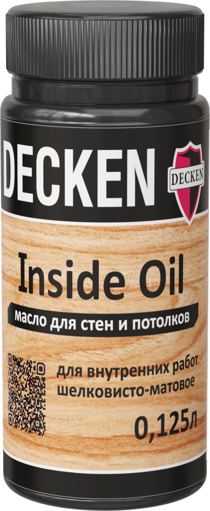 Цветное непрозрачное масло для внутренних работ Decken Color Inside Oil Provence жемчуг 0,125л.