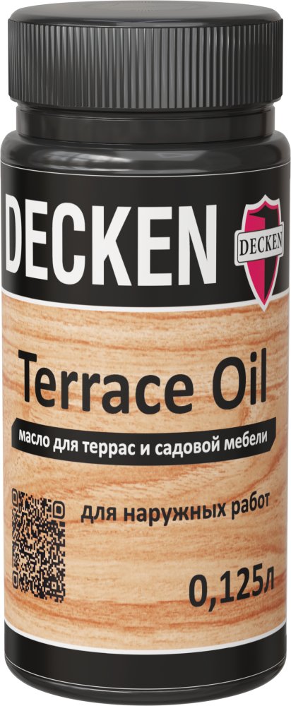 Защитное масло для террас DeckenTerrace Oil Spice бесцветное 0,125л.