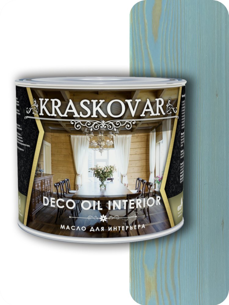 Масло для интерьера Kraskovar Deco Interior Волна 2,2л